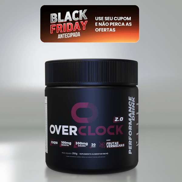 Black Friday Overclock 2.0 Foco Energia Performance 210g